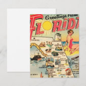 Cartons Réponse Salutations de Floride (Devant / Derrière)