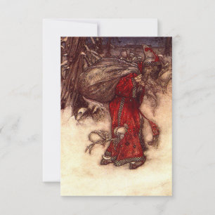 Cartons Réponse Santa Claus Arthur Rackham
