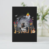 Cartons Réponse Satan Witch Mummy Halloween Cost (Debout devant)