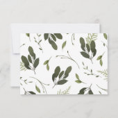 Cartons Réponse Sauvage et vert (Dos)