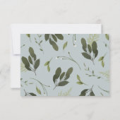 Cartons Réponse Sauvage et vert (Dos)