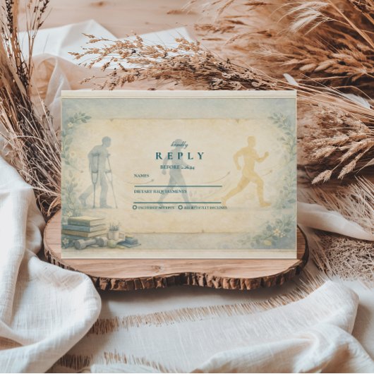 Cartons Réponse Scholarly Physical Therapy Graduation