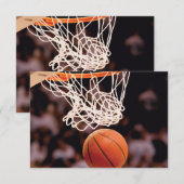 Cartons Réponse Scoring de basket-ball (Devant / Derrière)