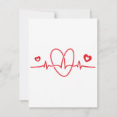 Cartons Réponse Scribbles Heartbeat (Devant)