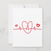 Cartons Réponse Scribbles Heartbeat (Dos)