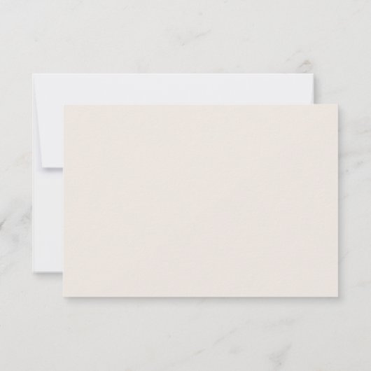 Cartons Réponse Script Modern Terracotta & Cream Site Mariage (Dos)