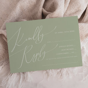 Cartons Réponse Script Whimsical horizontal   Sage Song
