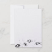 Cartons Réponse Scuba Couple Choix de nourriture et demande de cha (Dos)