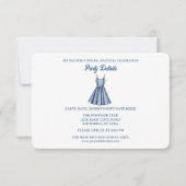 Cartons Réponse Seaside Stripes Celebration QR Code (Devant)