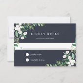 Cartons Réponse Serre | Aquarelle Botanique (Devant)