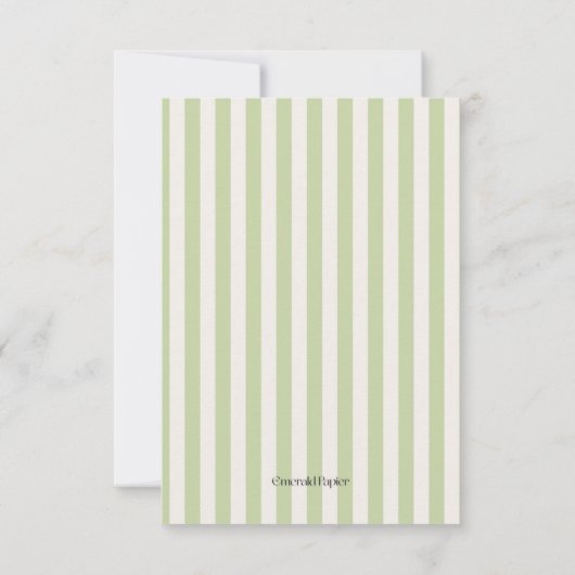 Cartons Réponse She Found Her Perfect Matcha Response Card (Dos)