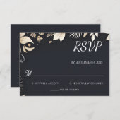 Cartons Réponse Simple Mariage traditionnel de renouvellement de l (Devant / Derrière)