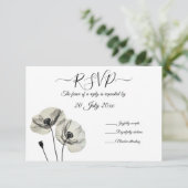 Cartons Réponse Simple minimalisme élégant Papillons noirs et blan (Debout devant)