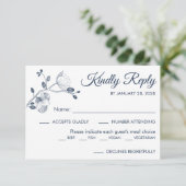 Cartons Réponse Simple moderne fleuri élégant orchidées choix de r (Debout devant)