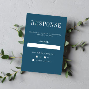 Cartons Réponse Simplicité Florale 2 Neptune Mariage Minimaliste