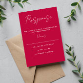 Cartons Réponse Simplicité réelle 3 Script Mariage de framboise mi