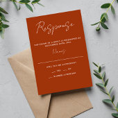 Cartons Réponse Simplicité réelle 3 Script Mariage de rouille mini