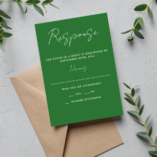 Cartons Réponse Simplicité réelle 3 Script Mariage minimal de prai