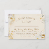 Cartons Réponse site mariage en ligne enchanteur de couronne botan (Devant)