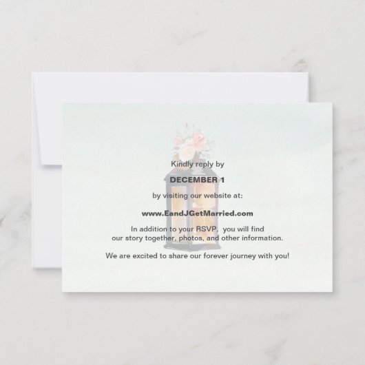 Cartons Réponse Site mariage Répondre Coral Floral Aquarelle (Dos)