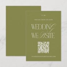 Site Web de Mariage Élégant Vert Sauge et Blanc en