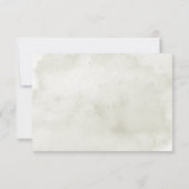 Cartons Réponse Soft Sunflowers Boho Heart Mariage Trois Dîners (Dos)