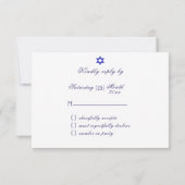 Cartons Réponse Soirée Sweet Sixteen sous l'espace nébuleuse des é (Dos)