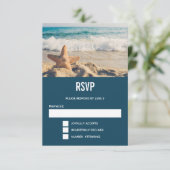 Cartons Réponse Starfish sur une plage de sable Photo (Debout devant)