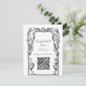 Cartons Réponse Statue Baroque Ancienne Beaux-Arts Renaissance En  (Debout devant)