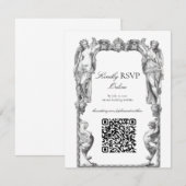 Cartons Réponse Statue Baroque Ancienne Beaux-Arts Renaissance En  (Devant / Derrière)