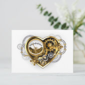 Cartons Réponse Steampunk Heart with a Manometer (Debout devant)
