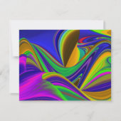 Cartons Réponse Summerrainbow, Rainbowart 3D Abstrait (Devant)