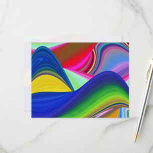 Cartons Réponse Summerrainbow, Rainbowart 3D Abstrait