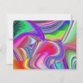 Cartons Réponse Summerrainbow, Rainbowart 3D Abstrait (Devant)