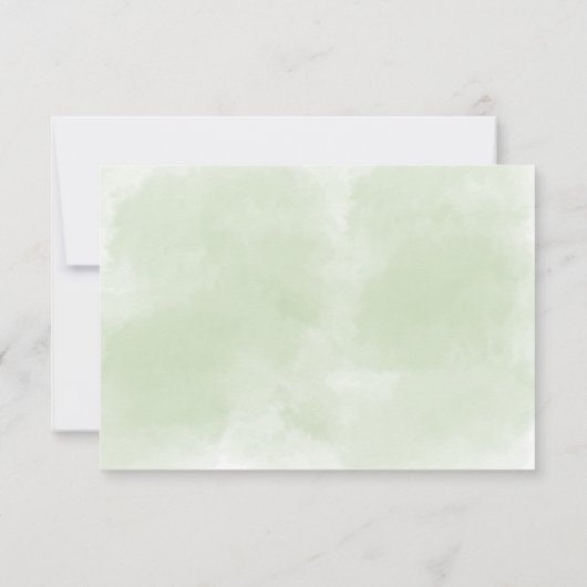 Cartons Réponse Sunflowers Eucalyptus Feuille Mariage Kindly Répon (Dos)