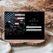 Cartons Réponse SWAT Team American Flag Graduation