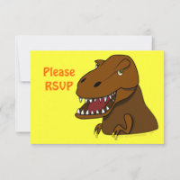 T-Rex Tyrannosaurus Rex Cartoon Scare Dinosaur