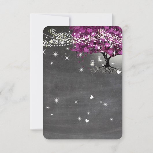 Cartons Réponse Tableau Chalet Sangria Vin Forêt Cardiaque Feuille (Dos)