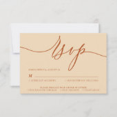 Cartons Réponse Terracotta Simple Rapid visuel séquentiel (Devant)