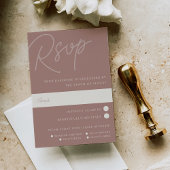 Cartons Réponse Terre cuite | Script Watermark Meal Choix