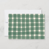 Cartons Réponse That's Amore Italian Food CUSTOM Wedding  (Dos)