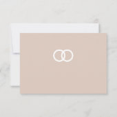 Cartons Réponse The Refined Catholic Wedding (Dos)