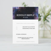 Cartons Réponse Thème céleste de la galaxie de l'espace élégant so (Debout devant)