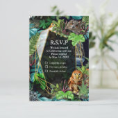 Cartons Réponse Thème de fête nocturne (Debout devant)