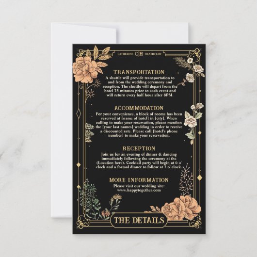 Cartons Réponse Till Death Do Us Part Details Card (Devant)