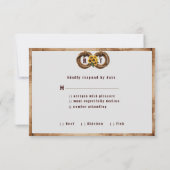 Cartons Réponse Tonneaux de whisky Tournesols Country Western (Dos)