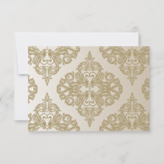 Cartons Réponse Touche d'or (Dos)