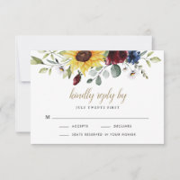 Tournesol Bourgogne Rose Marine Bleu Russe Mariage