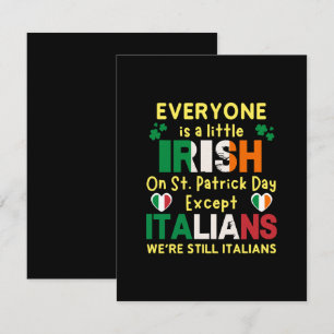 Cartons Réponse Tout le monde est un peu irlandais à la Saint-Patr