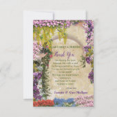 Cartons Réponse Traversée de fleurs sur une arcade (Devant)